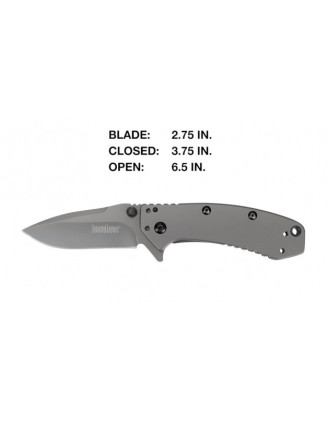 Noż składany Kershaw Cryo 1555TI - Niezawodne noże EDC!