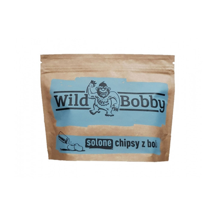 Chipsy z bobu Wild Bobby 100 g solone