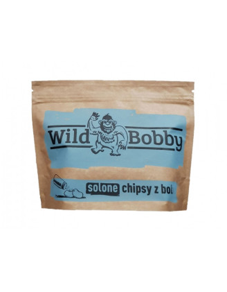 Chipsy z bobu Wild Bobby 100 g solone