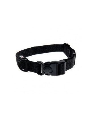 Obroża z taśmy 4wild.eu 20 mm 25-35 cm czarna