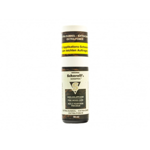 Olej naturalny do drewna Scherell ciemnobrązowy 50 ml
Olej naturalny do drewna Scherell ciemnobrązowy 50 ml