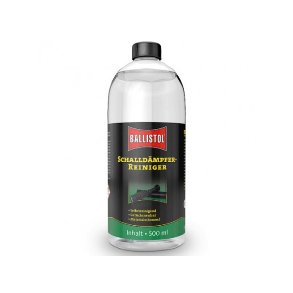 Płyn do czyszczenia tłumików Ballistol 500 ml Płyn do czyszczenia tłumików Ballistol 500 ml