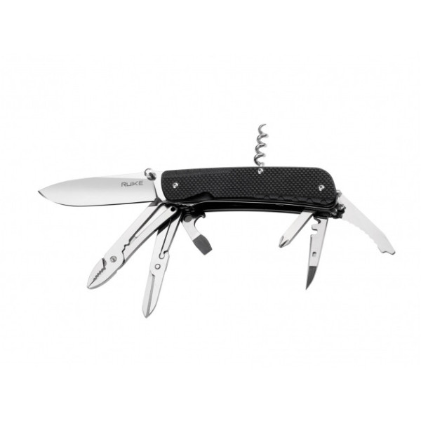 Scyzoryk Ruike LD41-B wielofunkcyjny, czarny Scyzoryk Ruike LD41-B wielofunkcyjny, czarny