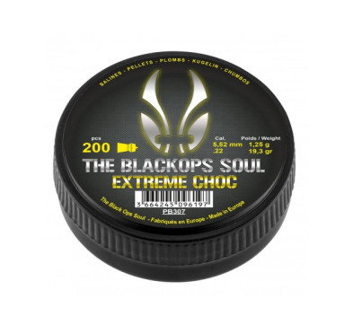 Śrut Black Ops Extreme Choc 5,52 mm 200 szt. - skuteczność i precyzja