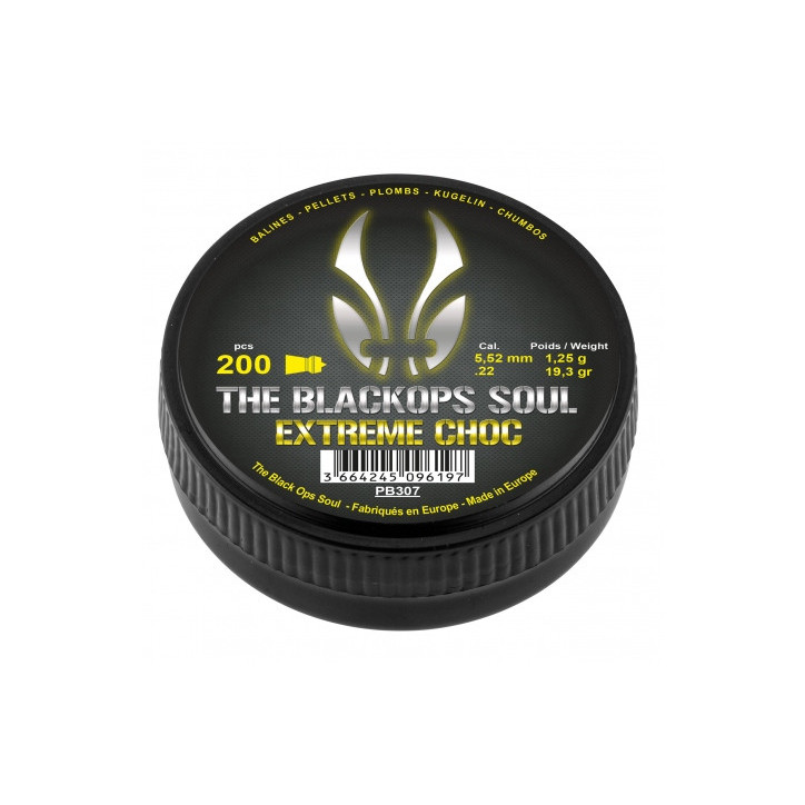 Śrut Black Ops Extreme Choc 5,52 mm 200 szt. - skuteczność i precyzja