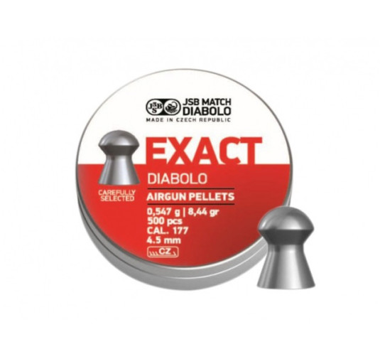 Śrut diabolo JSB Exact 4,51/500 - niszczysz konkurencję