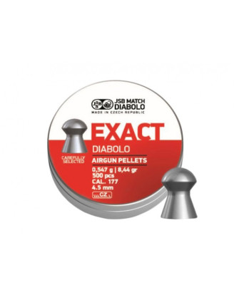 Śrut diabolo JSB Exact 4,52/500 - najlepszy wybór w kalibrze 4,5mm!