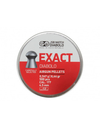 Śrut diabolo JSB Exact 4,52/500 - najlepszy wybór w kalibrze 4,5mm!