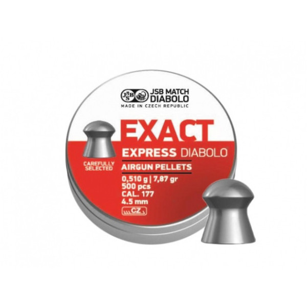 Śrut diabolo JSB Exact Express 4,52/500
Śrut diabolo JSB Exact Express 4,52/500