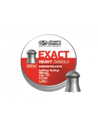 Śrut diabolo JSB Exact Heavy - idealny dla celności!