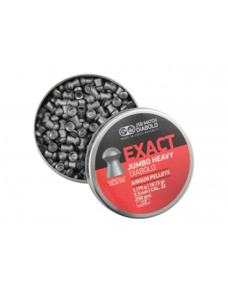 Śrut diabolo JSB Exact Jumbo Heavy 5,52mm - wyjątkowa precyzja!