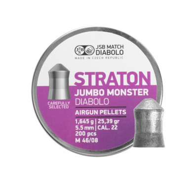 Diabolo JSB Jumbo Monster Straton 5,51 mm - Premiumowy śrut 5,5 mm