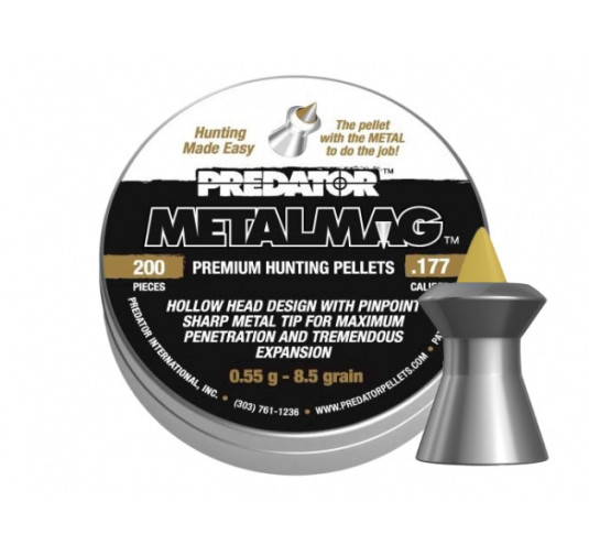Śrut diabolo JSB Metalmag 4,50/200 - rewolucja w kalibrze 4,5 mm!
