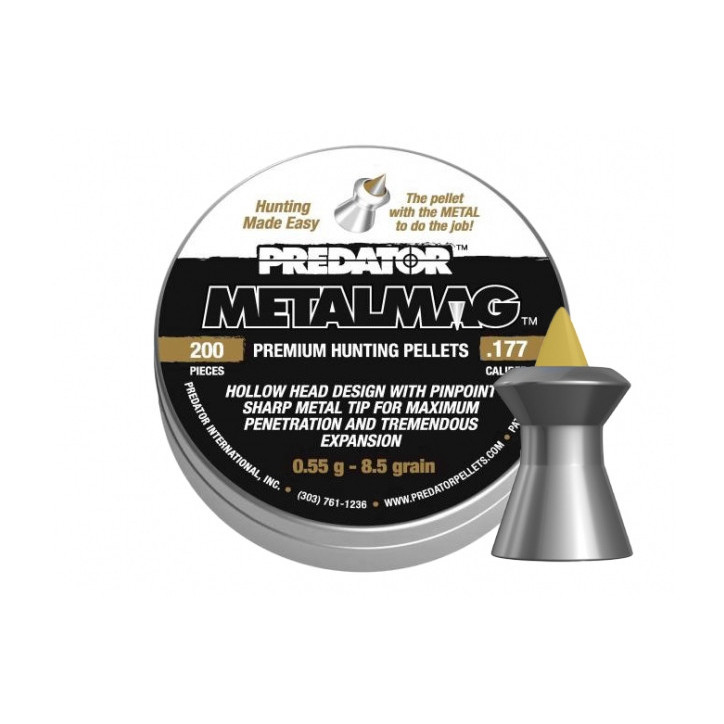 Śrut diabolo JSB Metalmag 4,50/200 - rewolucja w kalibrze 4,5 mm!