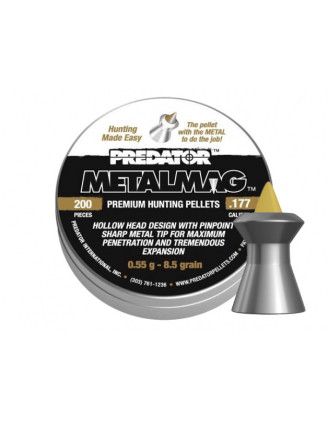 Śrut diabolo JSB Metalmag 4,50/200 - rewolucja w kalibrze 4,5 mm!