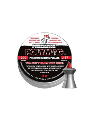 Śrut diabolo JSB Polymag Predator 4,50 mm - Precyzja i efektywność w jednym