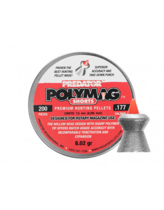 Śrut diabolo JSB Polymag Short 4,5 mm - doskonała precyzja (60 characters)
