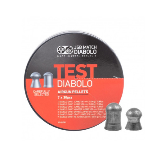 Tester Śrutu Diabolo JSB 5,5 mm: Precyzja w każdym strzale