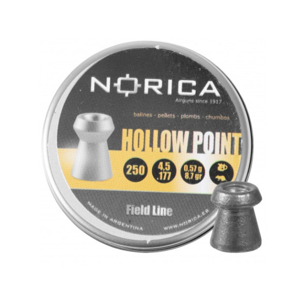 Śrut Norica Hollow Point 4,5 mm 250 szt. Śrut Norica Hollow Point 4,5 mm 250 szt.