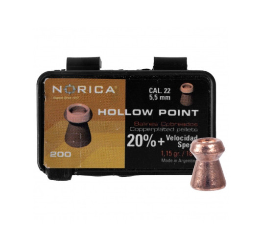 Śrut Norica Hollow Point 5,5 mm - Wyjątkowa precyzja!