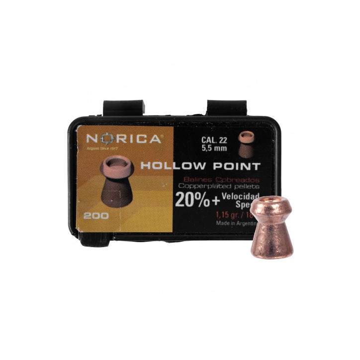 Śrut Norica Hollow Point 5,5 mm - Wyjątkowa precyzja!