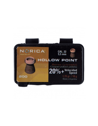 Śrut Norica Hollow Point 5,5 mm - Wyjątkowa precyzja!