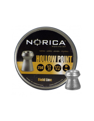 Śrut Norica Hollow Point 5,5 mm - 250 szt. Najlepszy wybór dla celnego strzału!