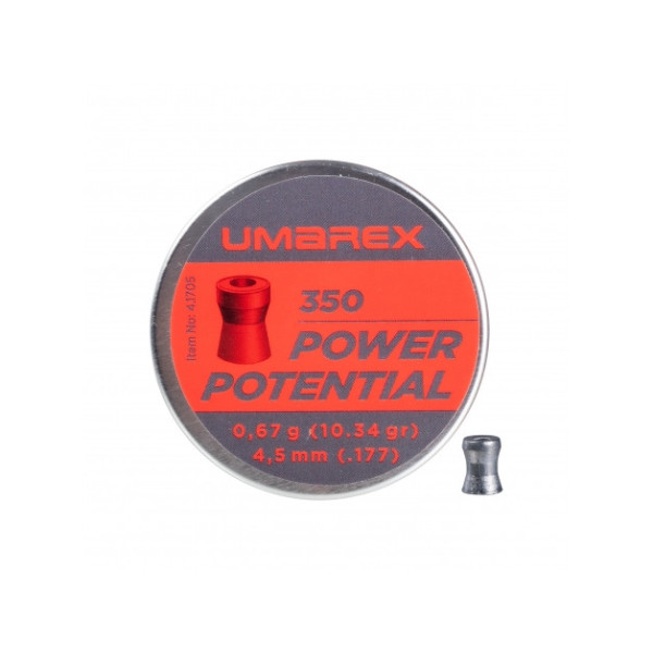 Śrut Umarex Power Potential 4,5 mm 350 szt. Śrut Umarex Power Potential 4,5 mm 350 szt.