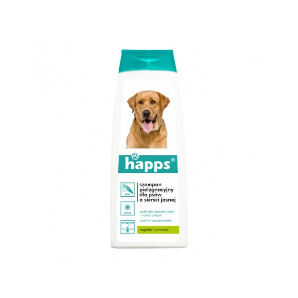 Szampon Happs dla psów o sierści jasnej 200 ml Szampon Happs dla psów o sierści jasnej 200 ml