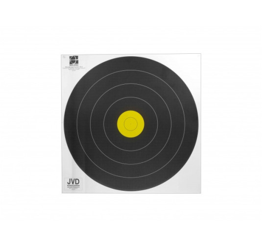 Tarcza papierowa 60 cm JVD FIELD WA czarna - idealna dla treningów strzeleckich!