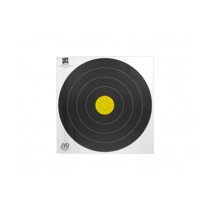 Tarcza papierowa 60 cm JVD FIELD WA czarna - idealna dla treningów strzeleckich!