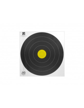 Tarcza papierowa 60 cm JVD FIELD WA czarna - idealna dla treningów strzeleckich!