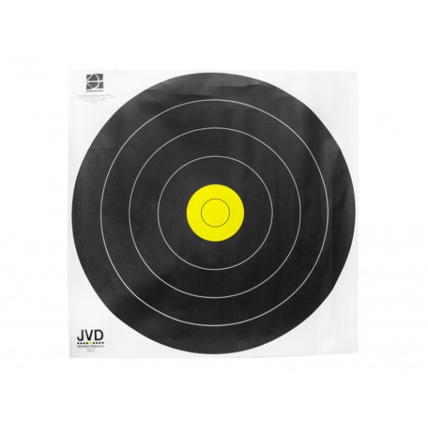 Tarcza papierowa 80 cm JVD FIELD WA czarna Tarcza papierowa 80 cm JVD FIELD WA czarna