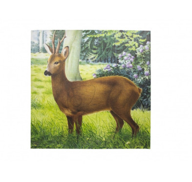 Tarcza papierowa JVD jeleń 90x83 cm - skuteczna ochrona!