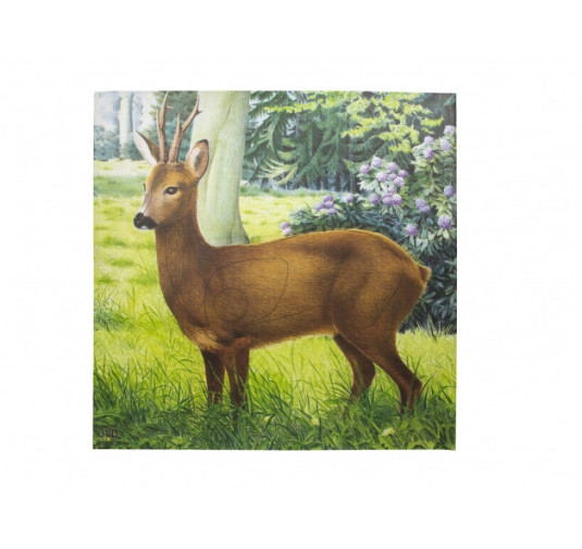 Tarcza papierowa JVD jeleń 90x83 cm - skuteczna ochrona!