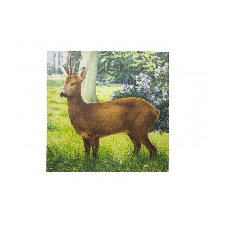 Tarcza papierowa JVD jeleń 90x83 cm - skuteczna ochrona!