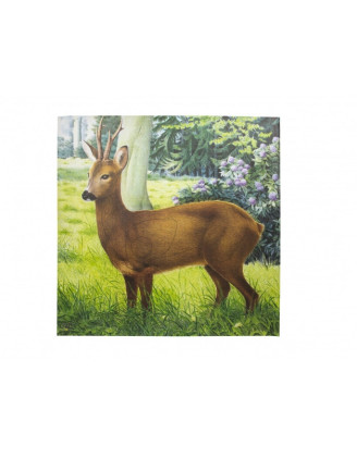 Tarcza papierowa JVD jeleń 90x83 cm - skuteczna ochrona!