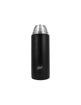 Termos Esbit klasyczny - Vacuum Flask 0,5 l czarny | Idealny termos 0,5 l z kubkiem | Producent: Esbit