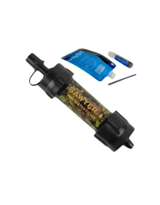 Filtr Sawyer Mini SP107 kamuflaż - doskonałe filtrowanie wody