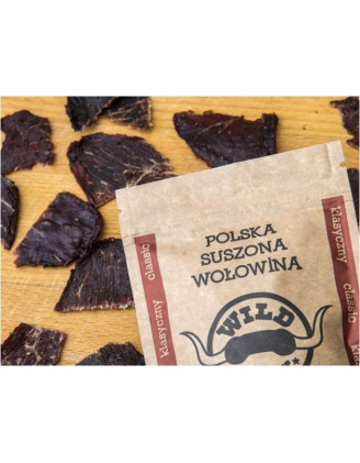 Wyjątkowa suszona wołowina Wild Willy - przekąska pełna smaku (60 znaków)
