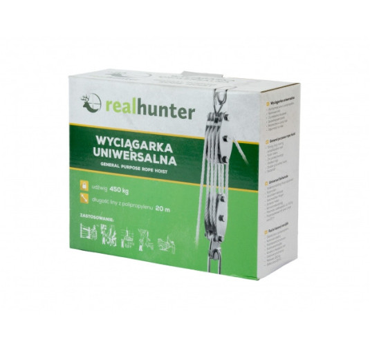 Wyciągarka ręczna do 450 kg - RealHunter