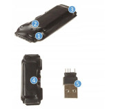 Dyktafon szpiegowski podsłuch dyskretny MKX mini 8GB 15h