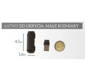 Dyktafon szpiegowski podsłuch dyskretny MKX mini 8GB 15h