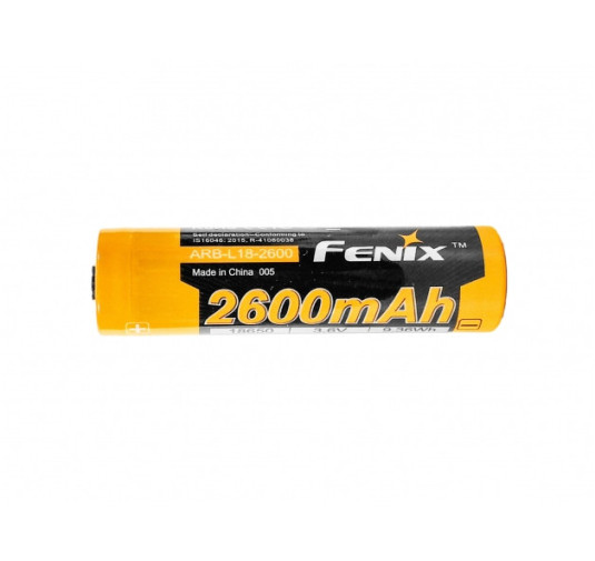 Akumulator Fenix ARB-L18 (18650 2600 mAh 3,6V) - Nigdy nie zawiedzie!