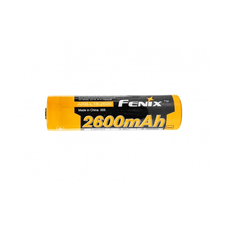 Akumulator Fenix ARB-L18 (18650 2600 mAh 3,6V) - Nigdy nie zawiedzie!
