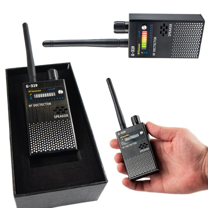 Wykrywacz podsłuchów lokalizatorów GPS kamer WiFi WYK-302