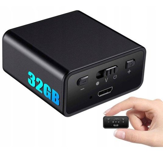 Podsłuch Q65 Detekcja + Magnes USB / 32GB - Słuchawka Szpiegowska!
