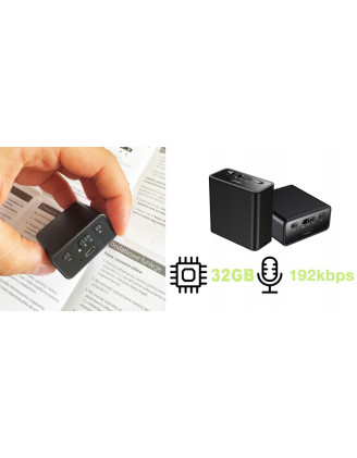 Podsłuch Q65 Detekcja + Magnes USB / 32GB - Słuchawka Szpiegowska!
