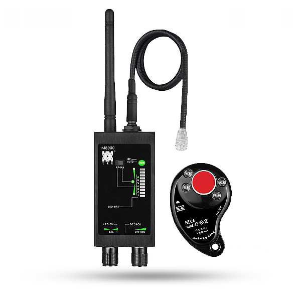 Wykrywacz podsłuchów i GPS MD8000 ( Pluskwy, lokalizatory oraz kamery WI-FI ) Wykrywacz podsłuchów i GPS MD8000 ( Pluskwy, lokalizatory oraz kamery WI-FI )