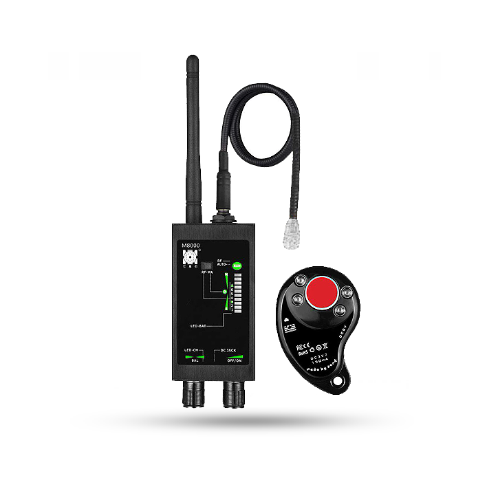Wykrywacz podsłuchów i GPS MD8000 ( Pluskwy, lokalizatory oraz kamery WI-FI )